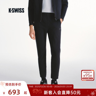 运动裤 KSWISS盖世威男裤 休闲简约针织长款 新款 1011462 25秋季