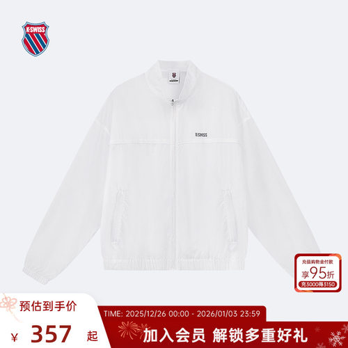 KSWISS盖世威外套女防风休闲上衣