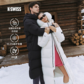 休闲保暖厚外套1710858 运动长款 KSWISS盖世威羽绒服男女同款 冬季