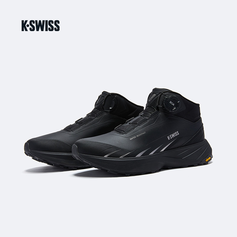 KSWISS盖世威跑鞋男士 25冬季新款 时尚百搭保暖高帮圆头鞋子4703