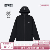 KSWISS盖世威外套女夏季 潮流连帽针织运动上衣1910048 防晒时尚