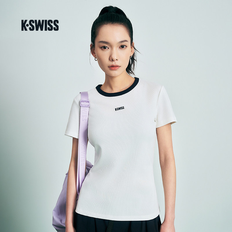 KSWISS盖世威T恤女透气运动短袖图片