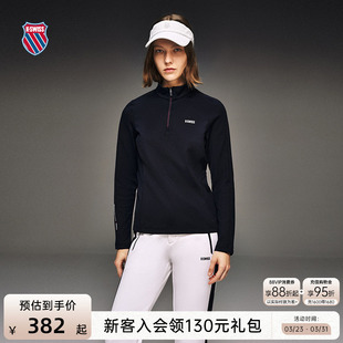 休闲运动长袖 经典 1910721 简约百搭时尚 KSWISS盖世威T恤女冬季