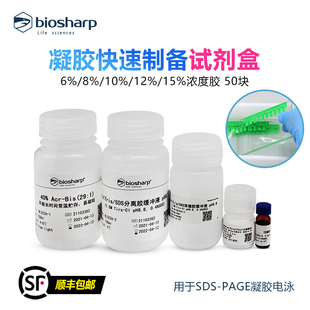 SDS 50T PAGE凝胶快速制备试剂盒 BL522A