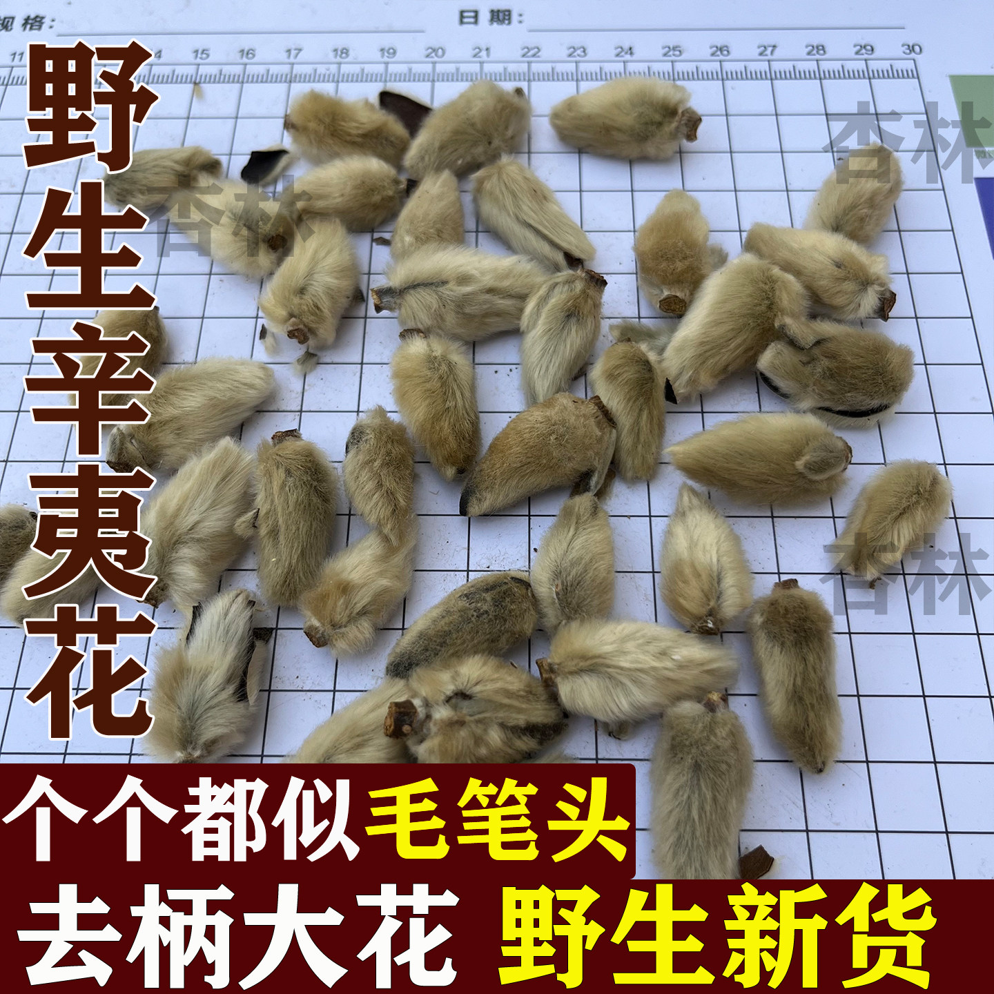 野生去柄大花辛夷花中药材正品毛笔尖毛桃苍耳子菖蒲苍术香料500g