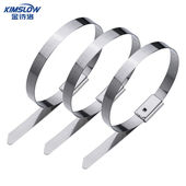 304不锈钢扎带金属扎带耐高温绑带 KSL272自锁式 金诗洛 Kimslow