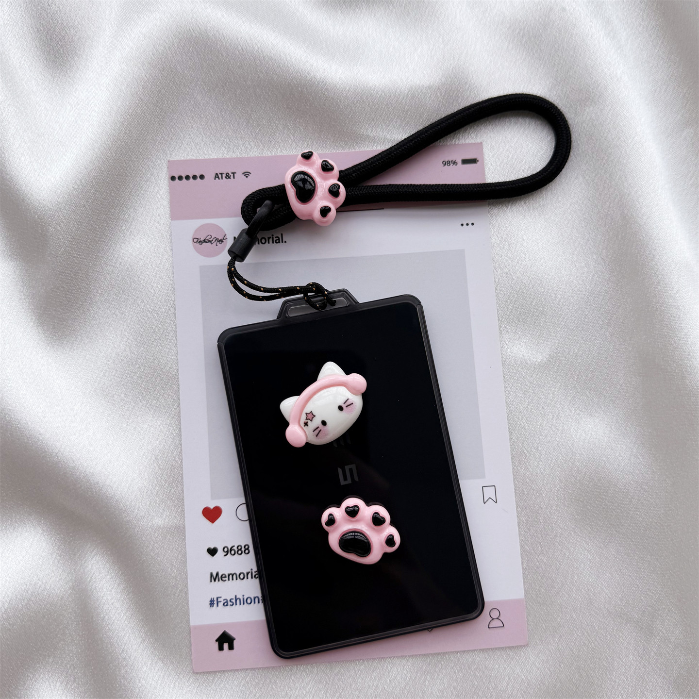 特斯拉卡片钥匙套【可爱kitty】