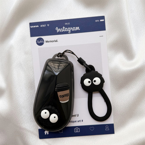 日产N7【可爱小煤球】钥匙保护套