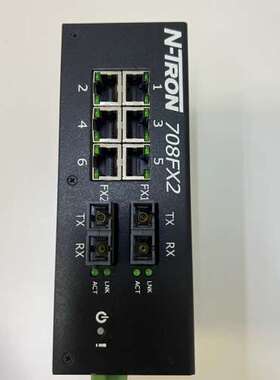 议价恩创N-TRON工业交换机708FX2-SC，装机未使用，需