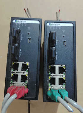 和利时交换机GM010-ISW-8L-B橙色如图两台功能包好