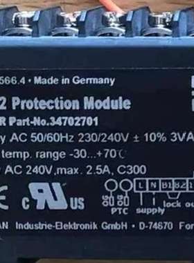 议价全新正品德国KRIWAN电机保护器 保护模块INT69CN