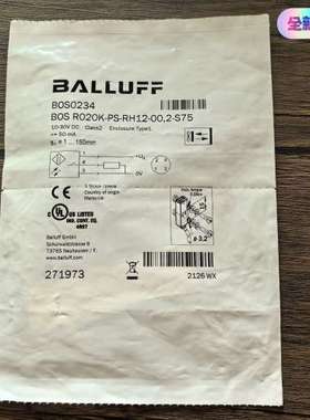 全新原装正品 巴鲁夫 BOS0234 传感器BOS R020