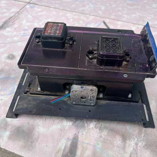 #电子元器件 写真机双喷头墨栈架 喷绘机升降墨栈组合墨栈总成