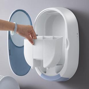 021用桶厨收纳盒置物架防霉篓房餐具勺外子笼 紫线消毒筷子筒家F