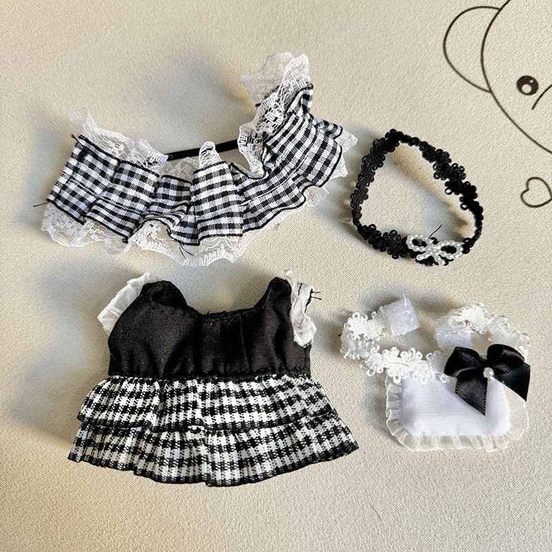 仅衣服] 一/二代Labubu毛绒/玩偶/公仔/布