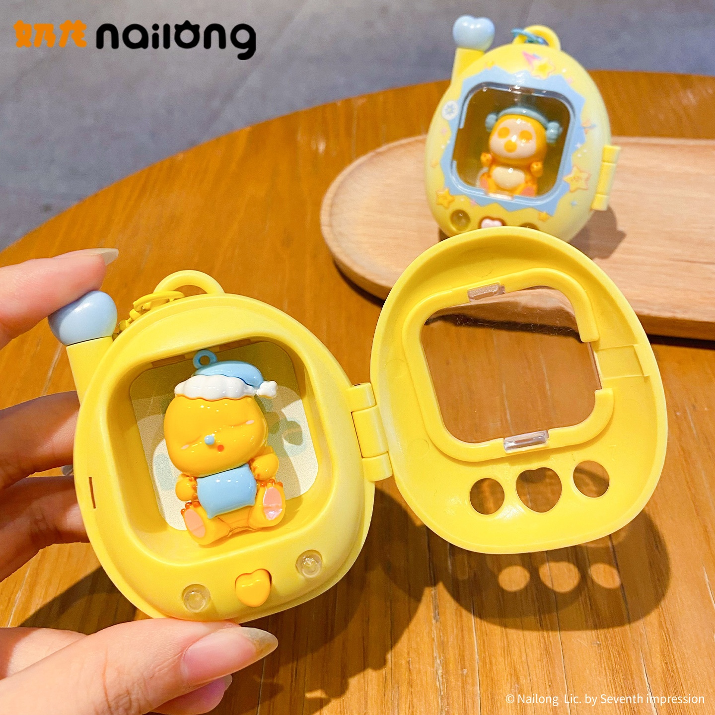 正版口袋奶龙系列挂件钥匙扣口袋系列玩具可爱女生背包包挂饰礼物