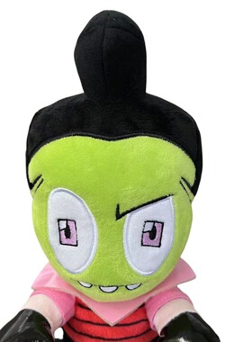跨境新品外星入侵者 Invader.Zim 僵尸人毛绒玩具卡通动漫公仔