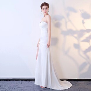 百秀名媛215性感晚装 会所KTV酒吧车展走秀礼服 长款