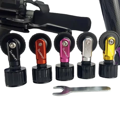 新款litepro座杆易行轮33.9座管易行轮K3折叠车412车坐杆万向轮