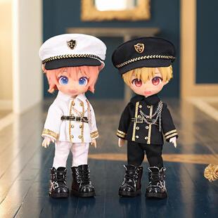 帅气制服套装gsc UFDOLL P9 ymy素体穿 bjd娃娃12分娃衣