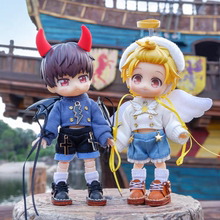 ob11娃衣小天使恶魔套装 孤爪研磨YMY p9 p10小铃铛 12分bjd娃衣