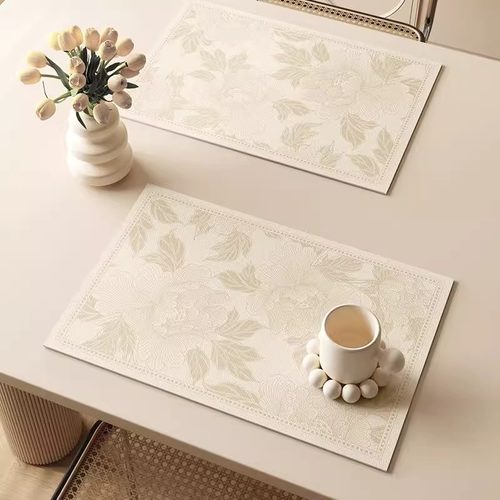 皮革餐垫沥水垫防烫隔热家用桌垫