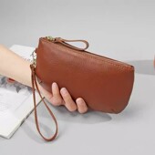 大容量长款 新款 女士钱包手挽包手机包软皮简约时尚 手拿包女收纳包