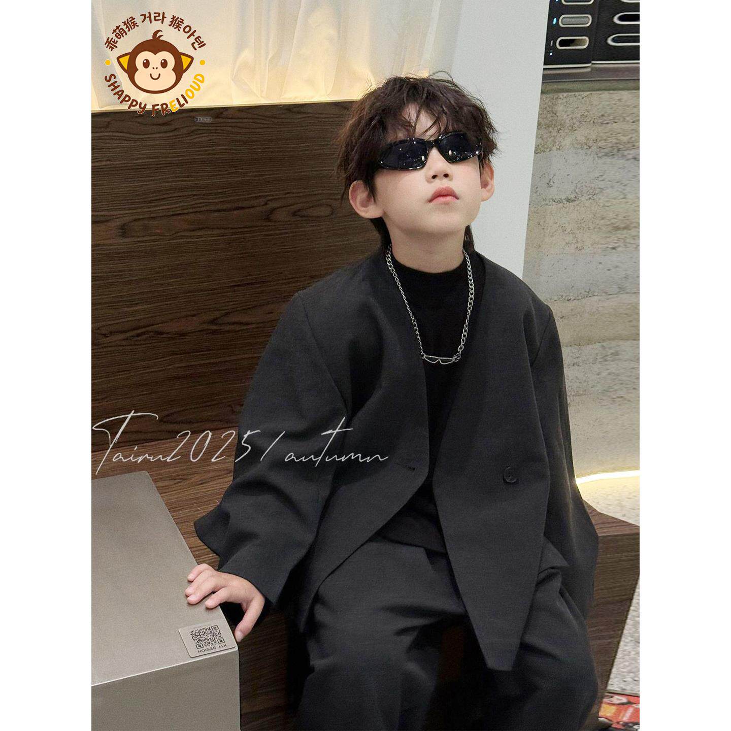 韩国G MENGHOU高级感男西服/小西装