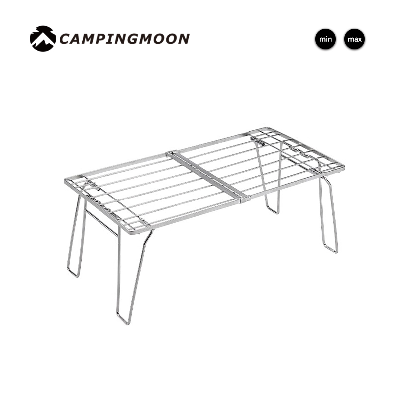 柯曼新款FD-22户外13露营网桌伸缩场架居家花盆架多用折叠置物架