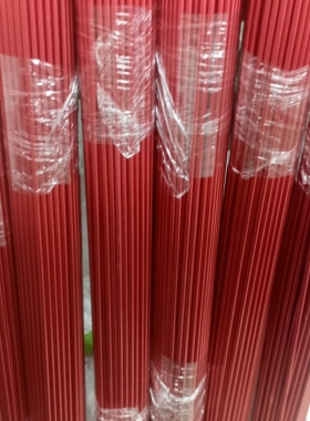 高品质6063红色喷砂铝管6061阳极氧化铝管红色铝合金精密切割加工