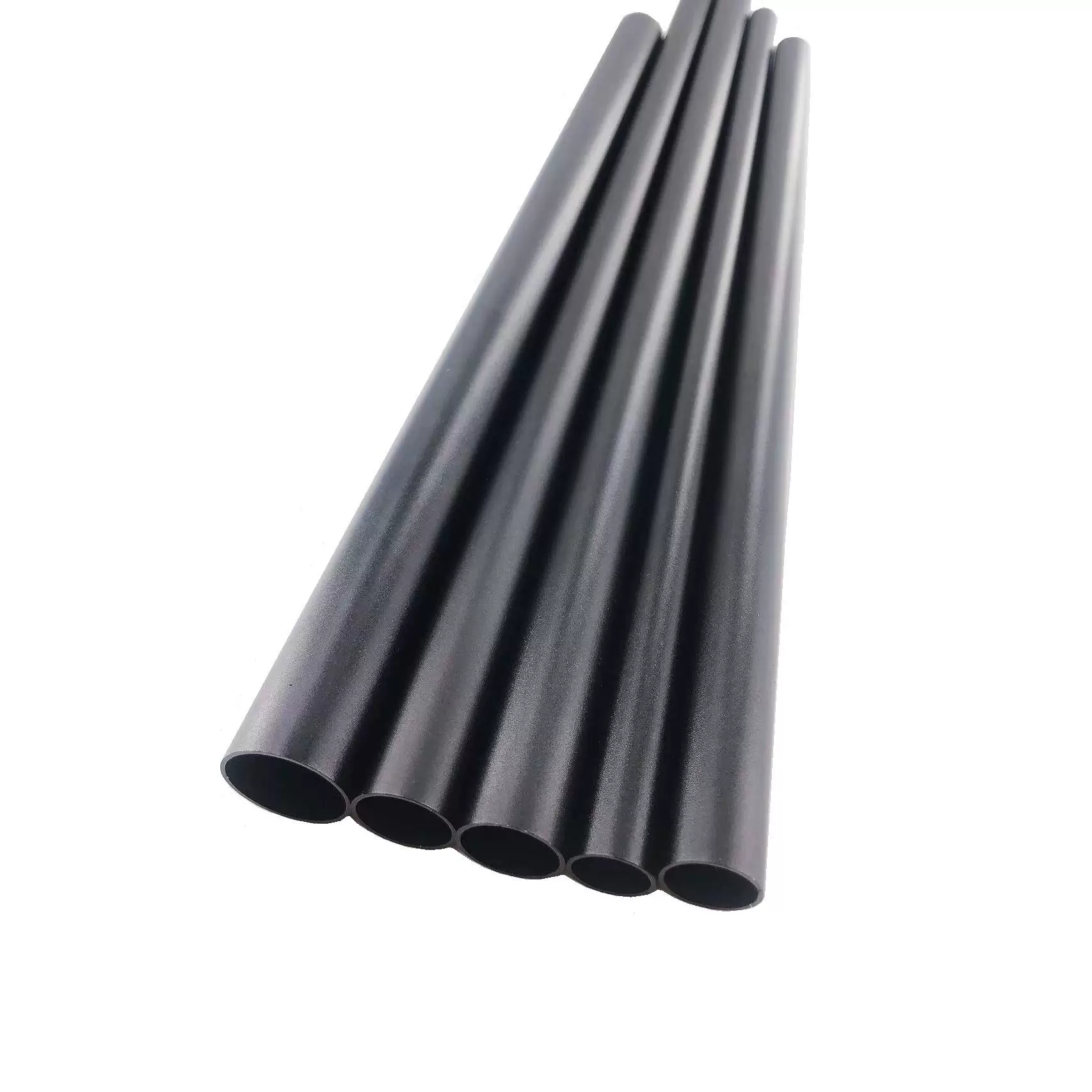 6063黑色铝管阳极氧化精密铝合金空心管规格齐全可精密切割加工