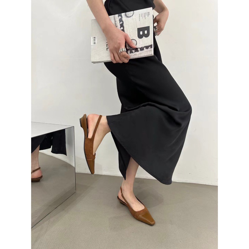 Women's French satin drape fishtail skirt 法式缎面垂感鱼尾