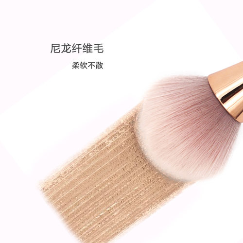 Rose Gold Powder Blush Professional Make Up Large Cosmetic