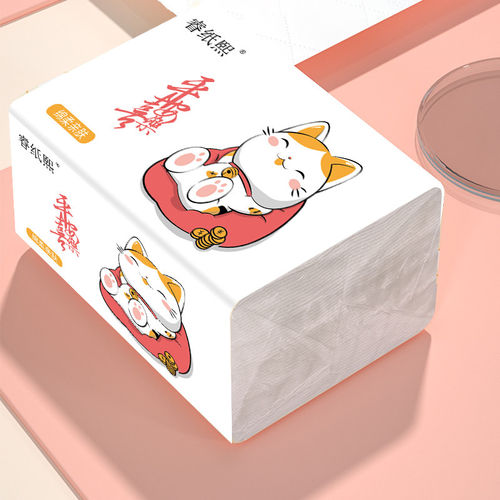 抽纸家用卫生纸餐巾纸学生宿舍餐厅可用卫生纸擦手纸巾面巾纸抽纸