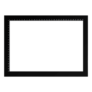 A4A3拷贝台LED临摹台A2透光描图绘画画板动漫手抄报发光透写台国画水彩工笔书法工程制图拓图印神器专业级A1