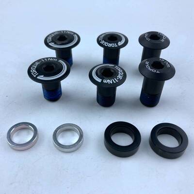 速联 rockshox fox公制后胆避震器trek车架转点M10锁固定螺丝