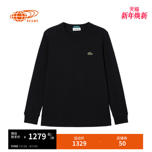 新款 BEAMS T恤2025冬季 圆领长袖 简约休闲内搭上衣140529XP BOY女装