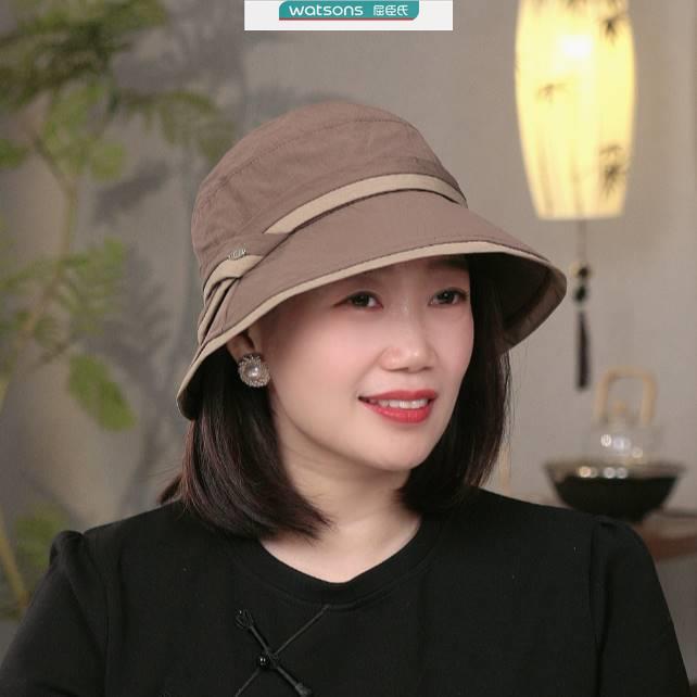 暮色帽饰渔夫帽女2024新款夏季遮阳帽遮脸防晒早春出游显脸小帽子