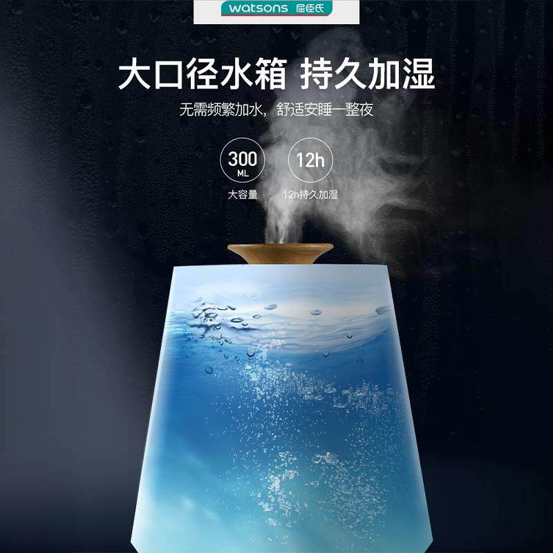 法国家用蓝牙加湿器香薰机卧室精油香薰灯智能音响喷雾熏香礼物