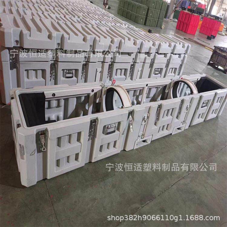 承接定做长条滚塑包装箱PE材质大型设备包装箱按图纸定制加工