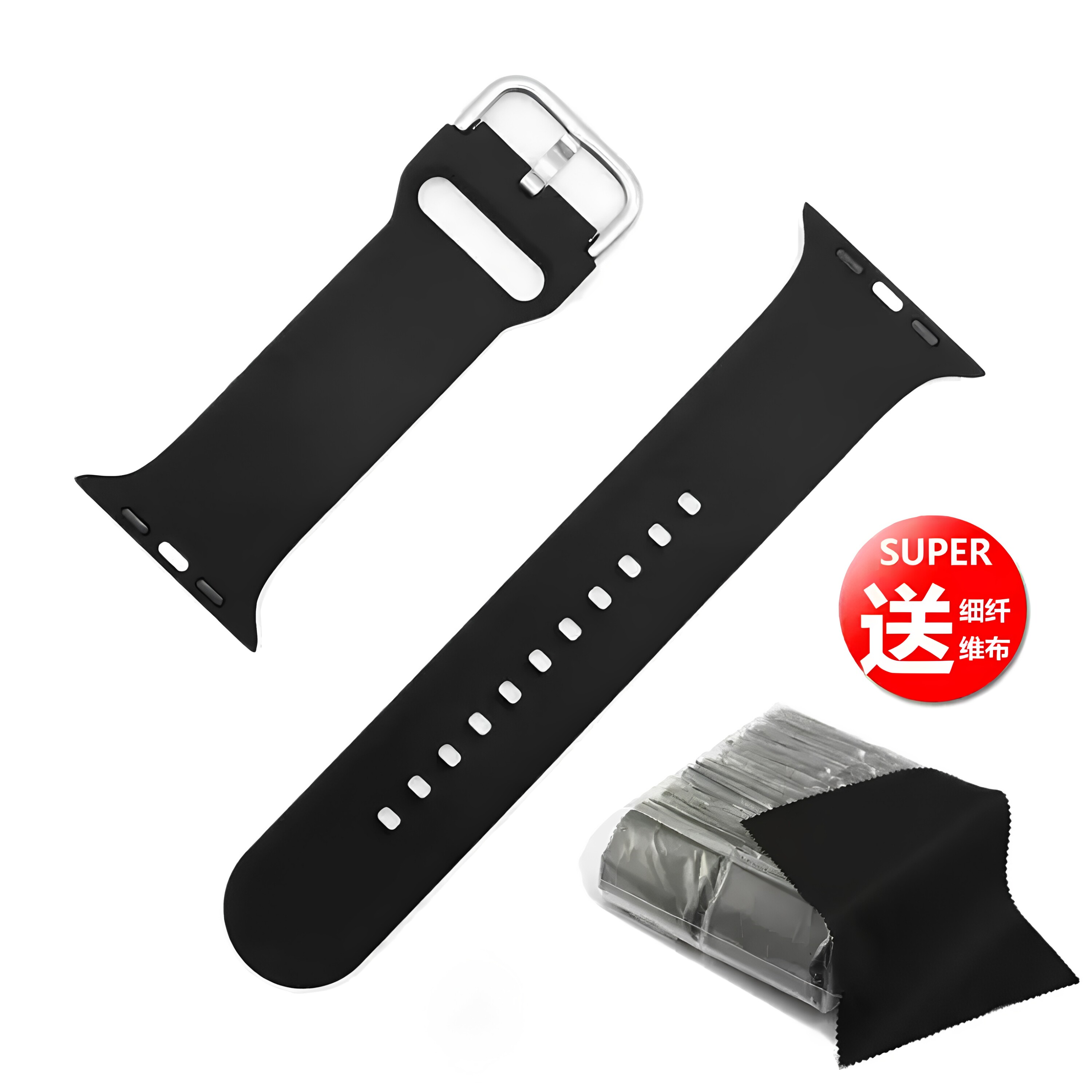 苹果iWatch华强北通用硅胶表带图片