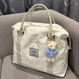 旅行包轻便行李包短途旅游袋大容量女学生住校外出差高颜值手提包