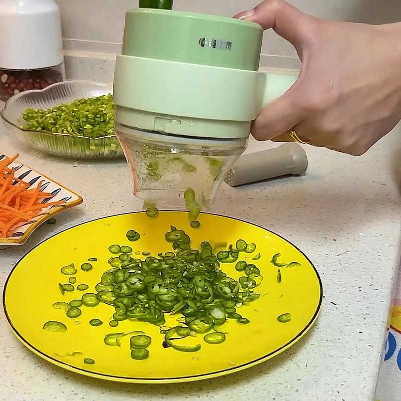 全自动切菜葱姜蒜粒神器多功能含