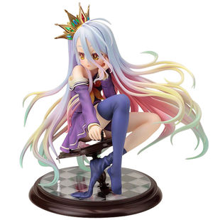 寿屋游戏人生白手办扑克牌摆件动漫周边休比公仔人偶玩具模型游戏