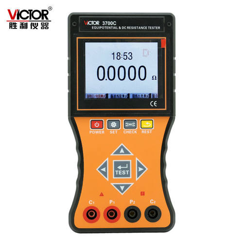 胜利仪器(VICTOR)VC3700C智能型等电位测试仪直流低电阻测试仪欧