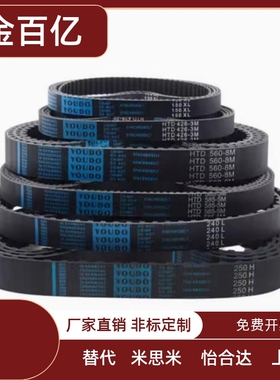 TBN128/130/134/136/138/140XL025/031/037/050 同步带米思米款