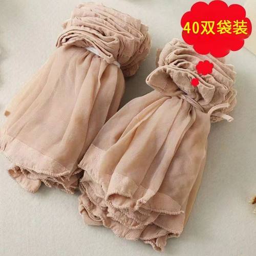 40双超薄丝袜女水晶袜