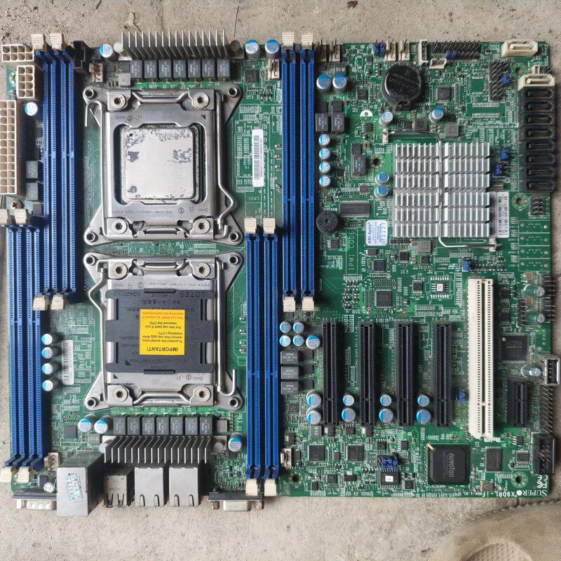 超微x9drl-if服务器主板送e5-2609cpu,带挡板(议价)