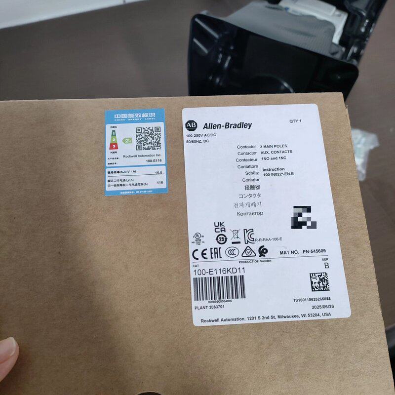 AB接触器 100-E116KD11(议价)