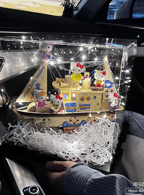 hello kitty系列摆件灯凯蒂猫新年春节女友生日礼物女生+哈喽kt猫